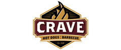 Crave Hot Dogs & BBQ logo