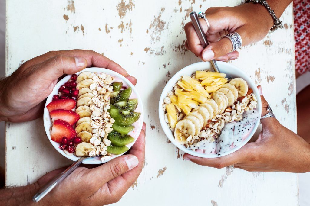 Smoothie bowls are the latest in healthy office breakfast