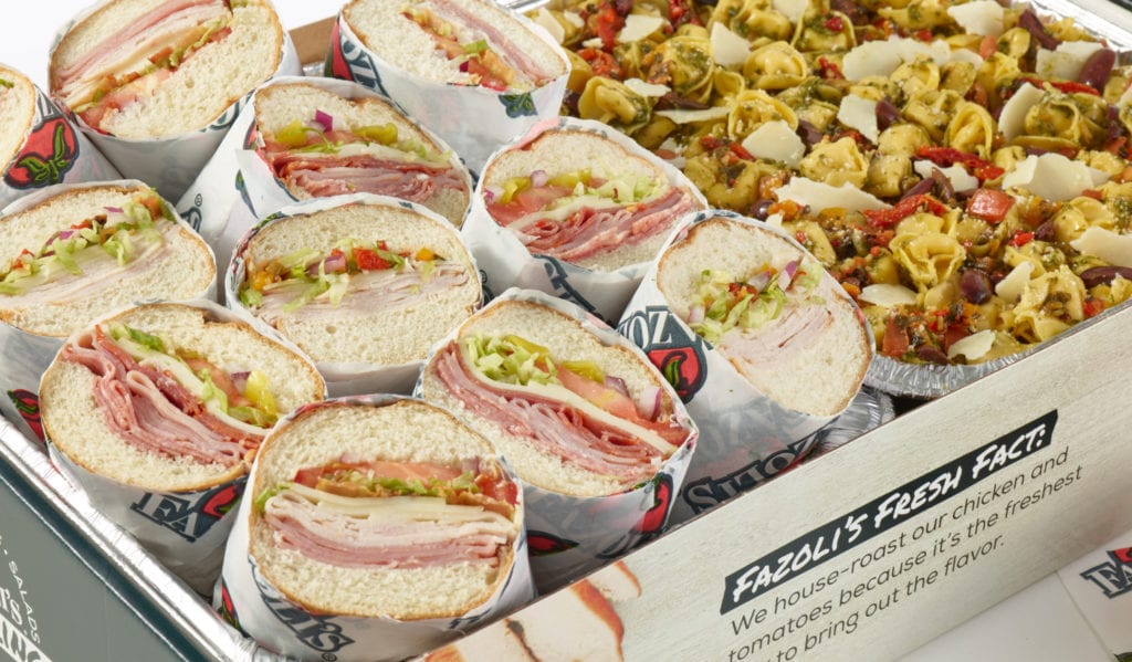 What to Order from Fazoli's Catering - Lunch Rush