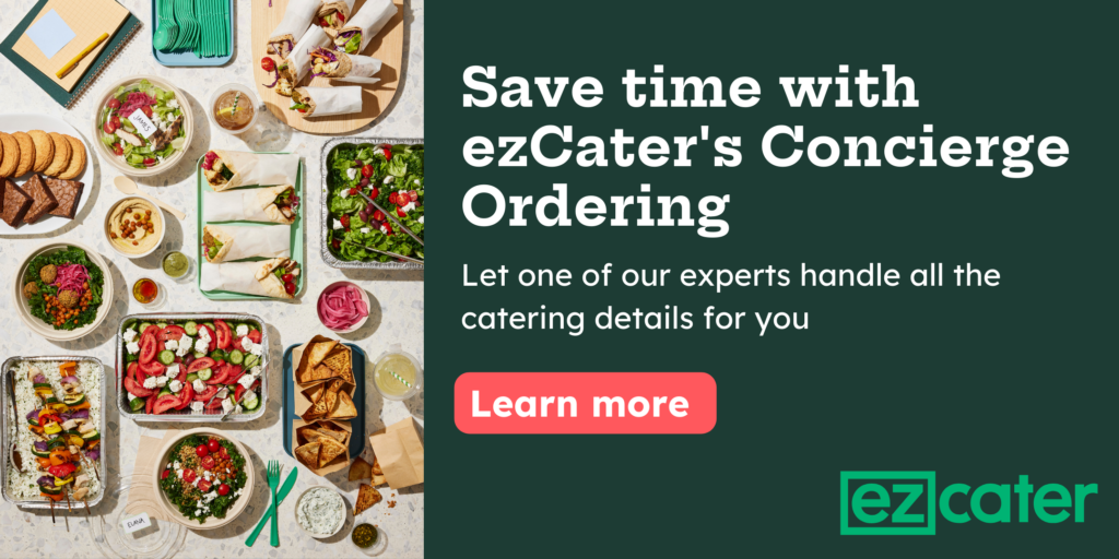 ezcater concierge ordering