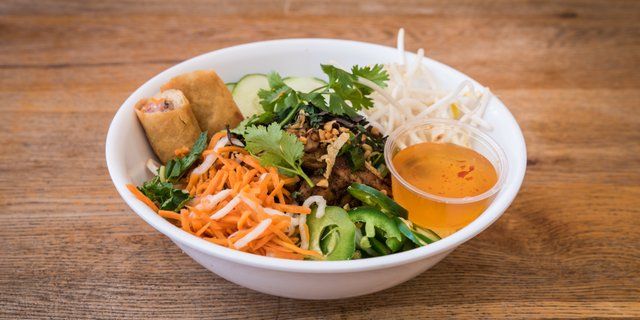 A bahn me noodle bowl.