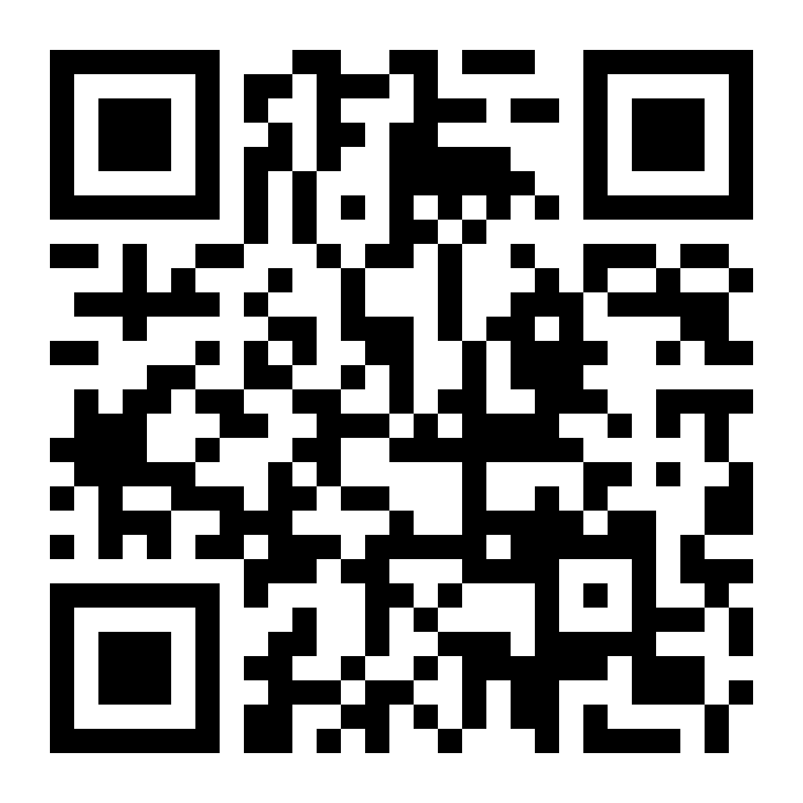 QR code to download ezCater's app